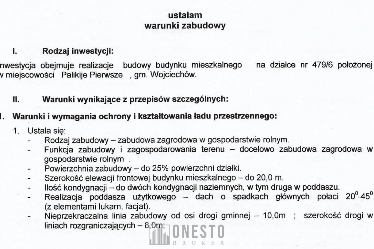 Działka na sprzedaż, Palikije Pierwsze, 2378m2