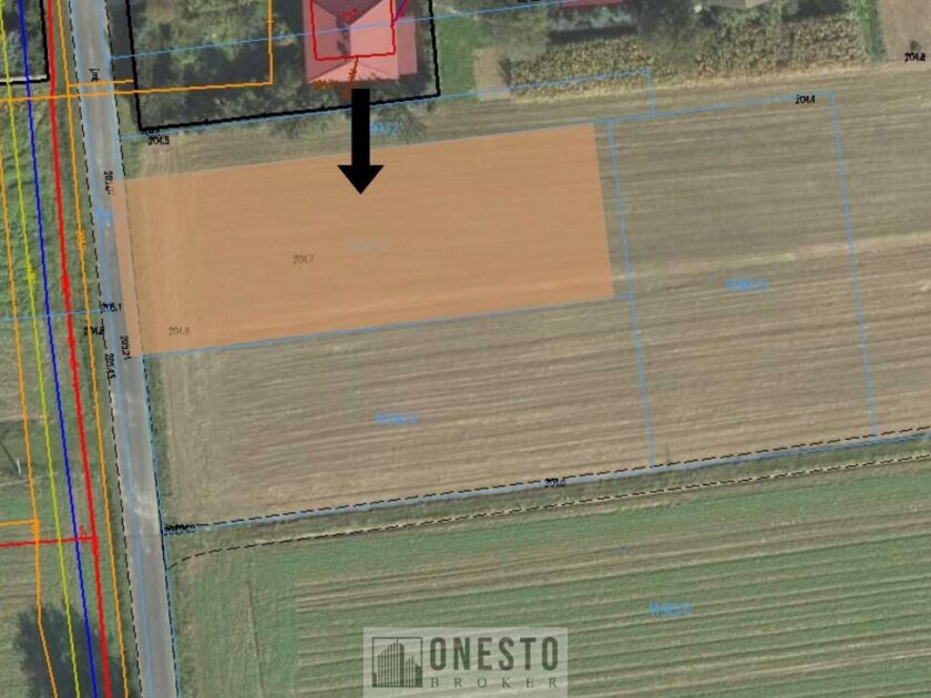 Działka na sprzedaż, Nasutów, 1099m2