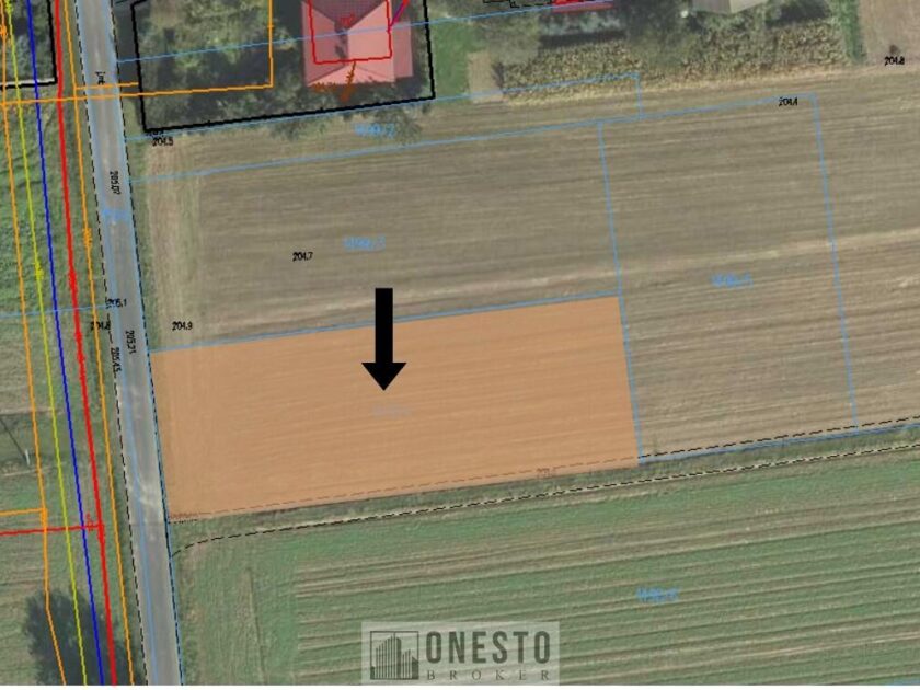 Działka na sprzedaż, Nasutów, 1101m2