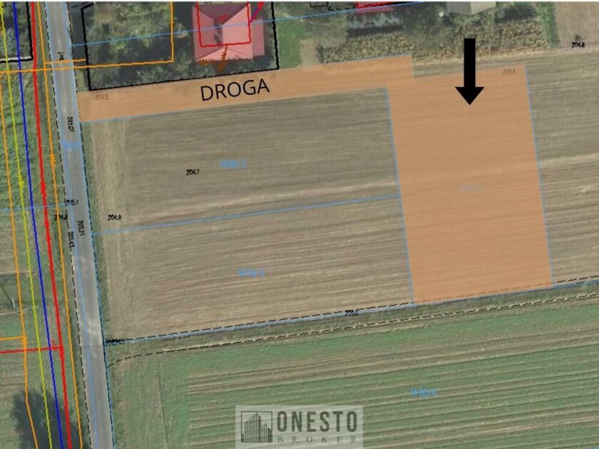 Działka na sprzedaż, Nasutów, 1000m2