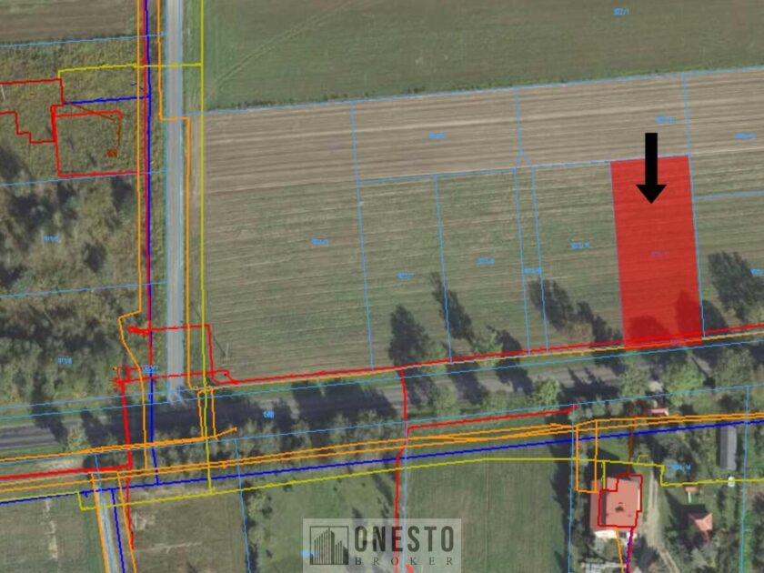 Działka na sprzedaż, Nowy Staw, 1086m2