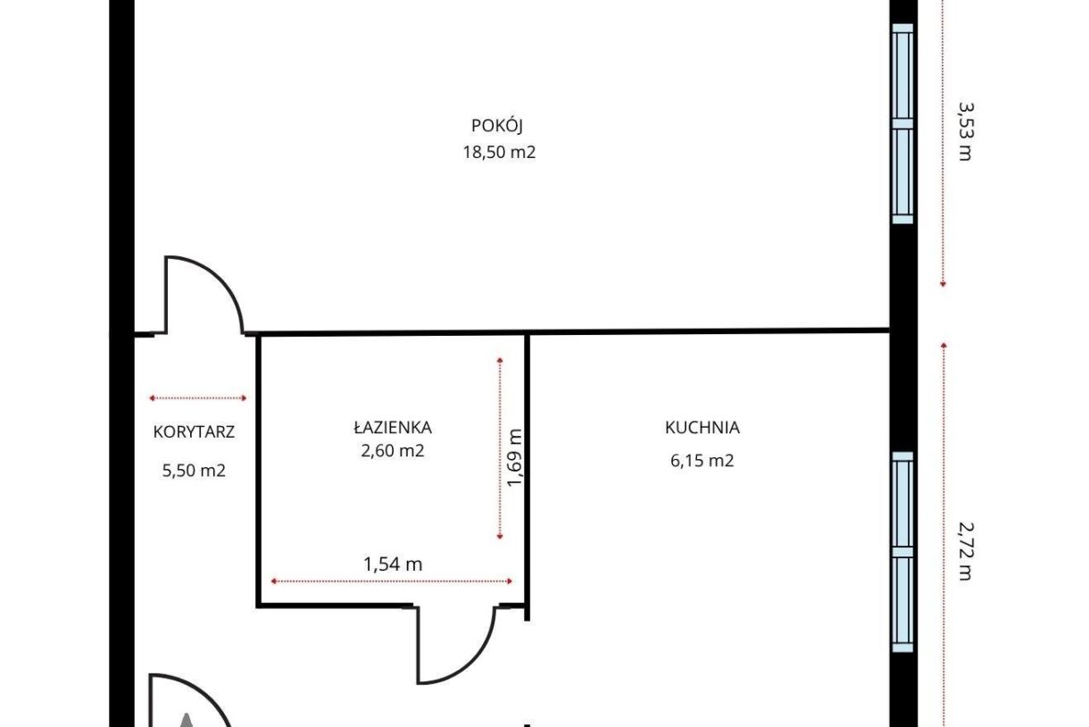 Mieszkanie na sprzedaż, Lublin, 32,57m2