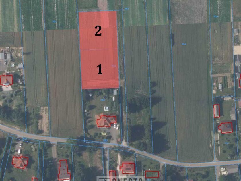 Działka na sprzedaż, Płouszowice, 1600m2