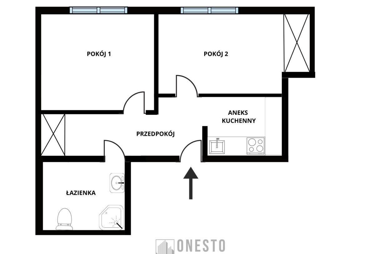Mieszkanie na sprzedaż, Lublin, 41,76m2