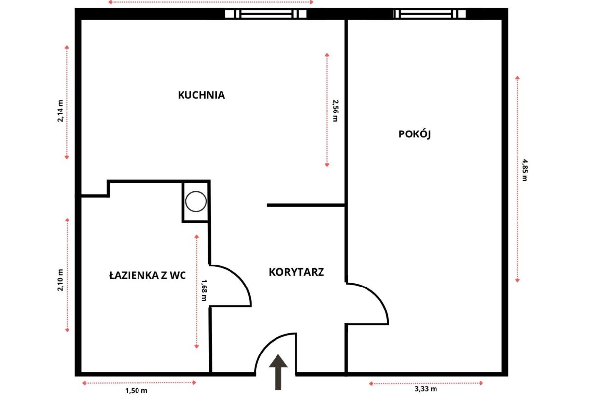 Mieszkanie na sprzedaż, Lublin, 30,68m2