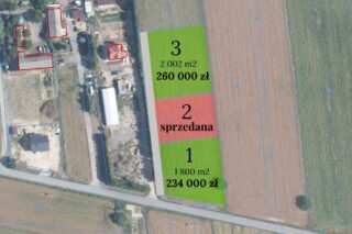 Działka na sprzedaż, Rudka Kozłowiecka, 1800m2