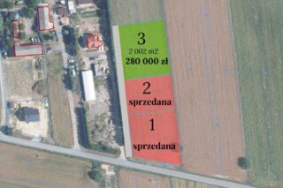 Działka na sprzedaż, Rudka Kozłowiecka, 2002m2