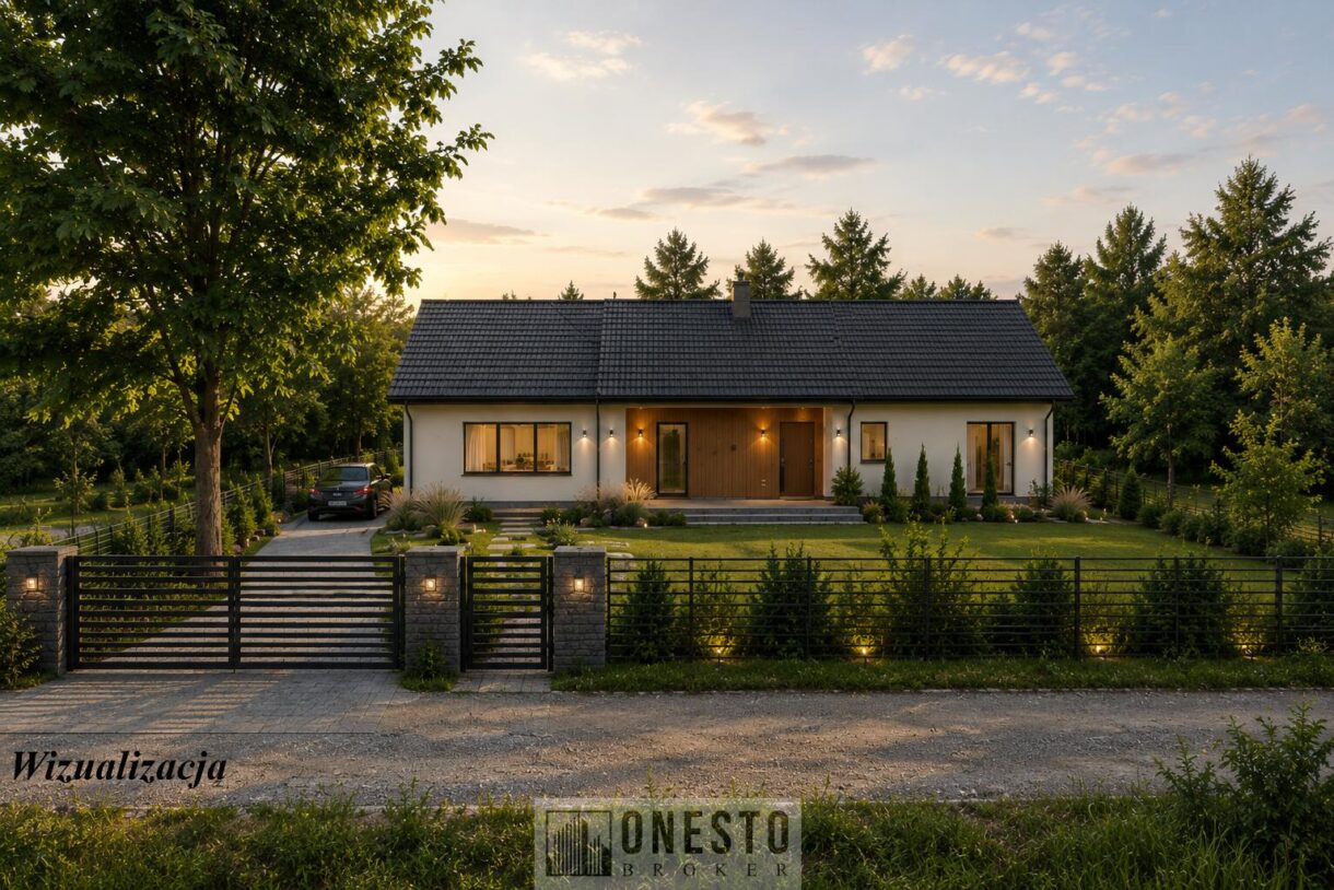 Działka na sprzedaż, Dys, 1401m2