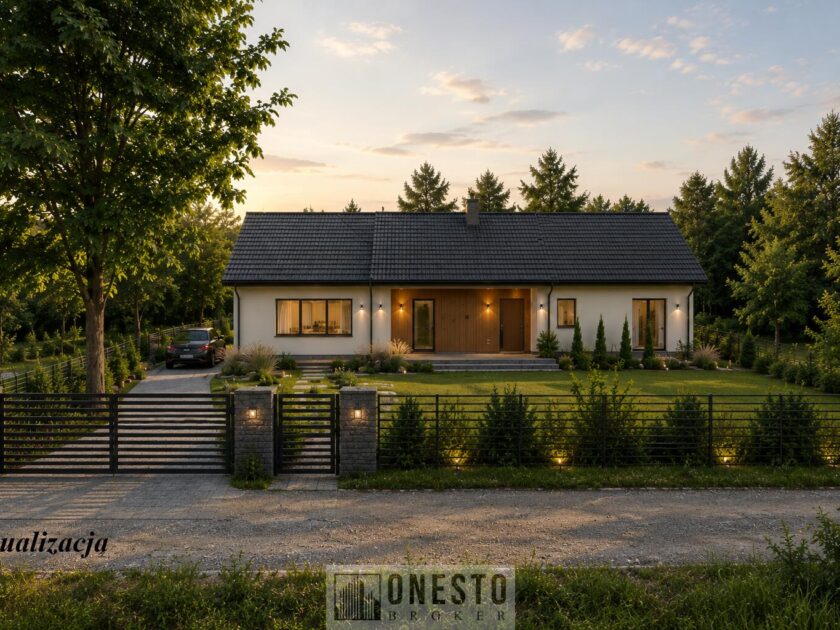 Działka na sprzedaż, Dys, 1401m2