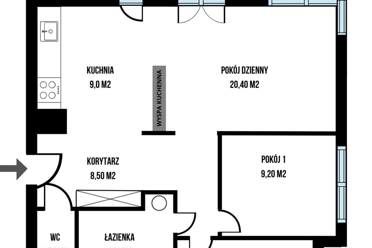 Mieszkanie na sprzedaż, Lublin, 64,93m2
