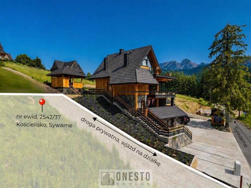 Działka na sprzedaż, Kościelisko, 703m2