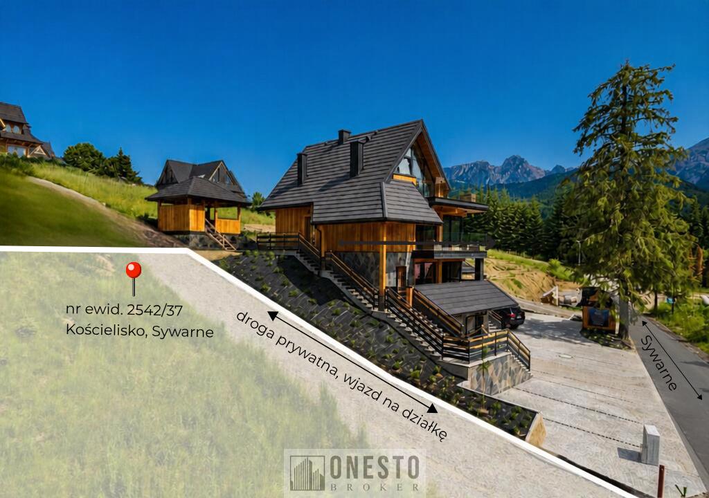Działka na sprzedaż, Kościelisko, 703m2