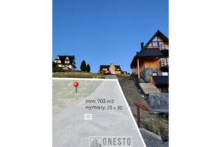 Działka na sprzedaż, Kościelisko, 703m2