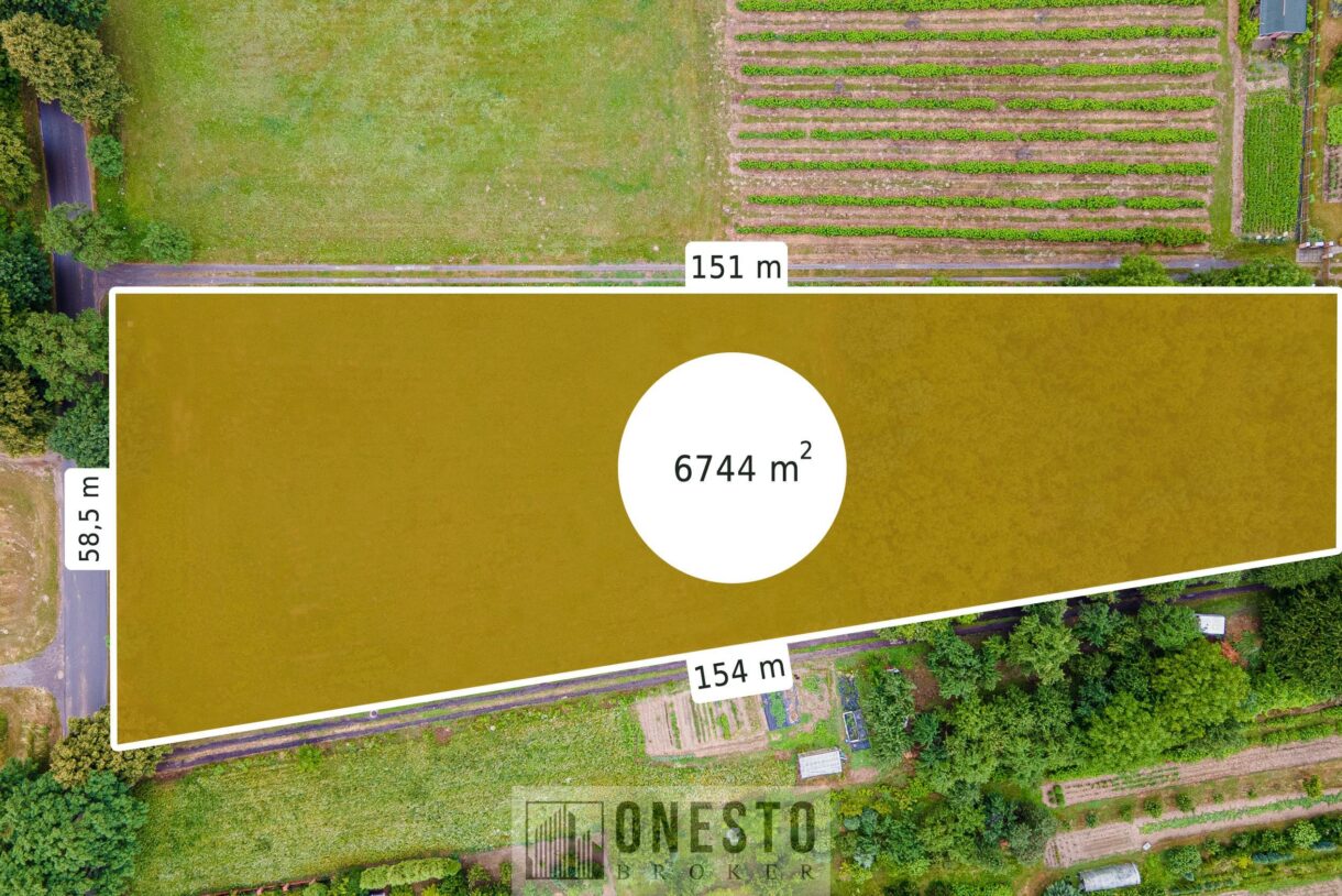 Działka na sprzedaż, Nałęczów, 6700m2