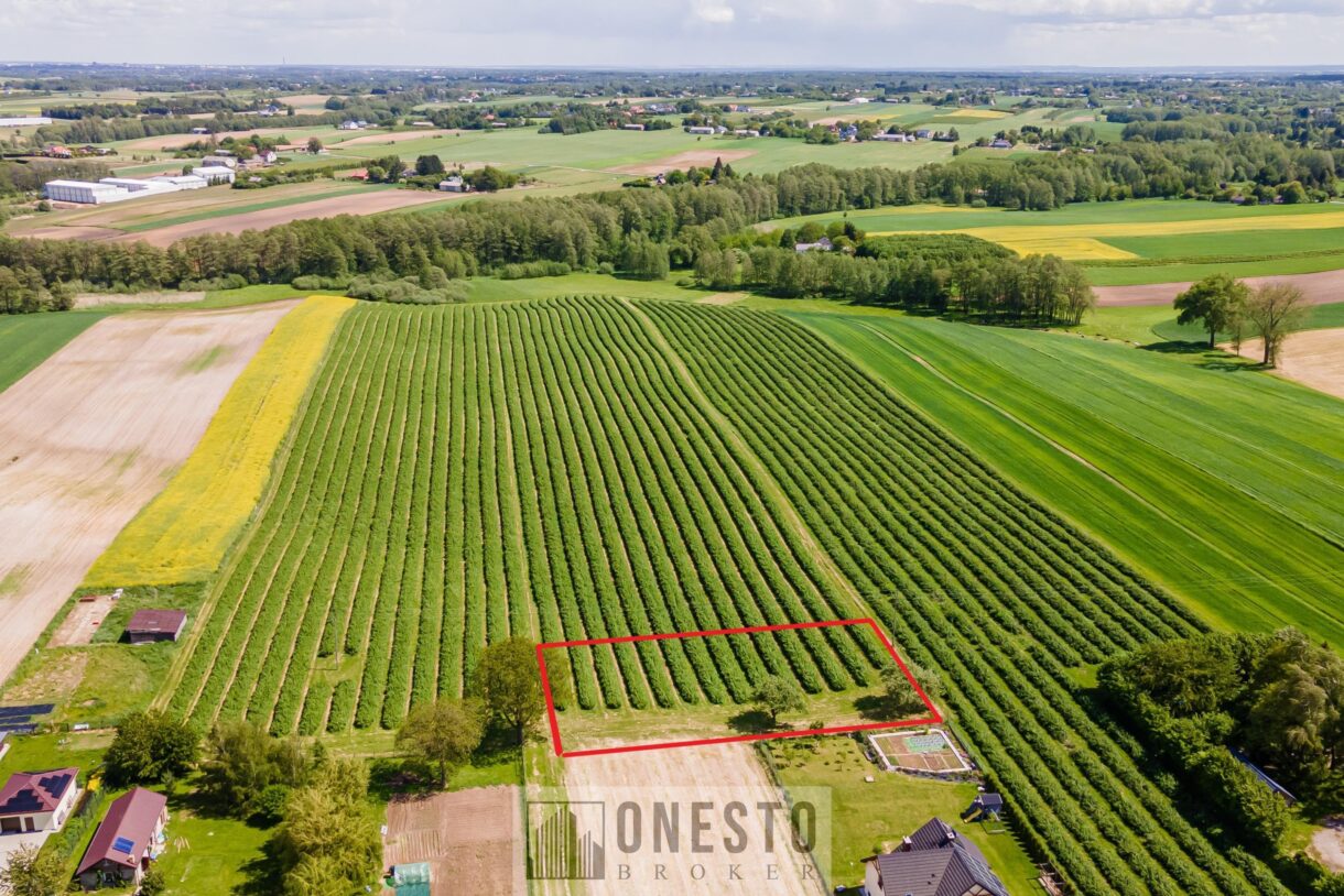 Działka na sprzedaż, Tomaszowice, 1804m2