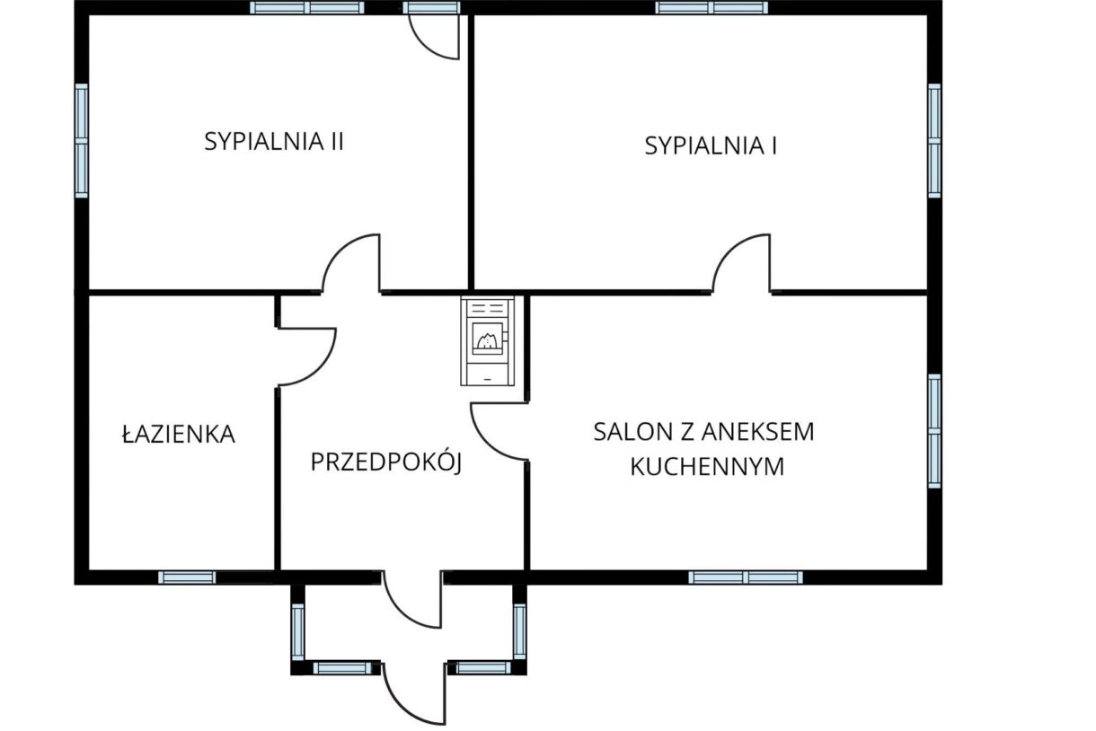 Dom na sprzedaż, Bychawka Druga, 85m2
