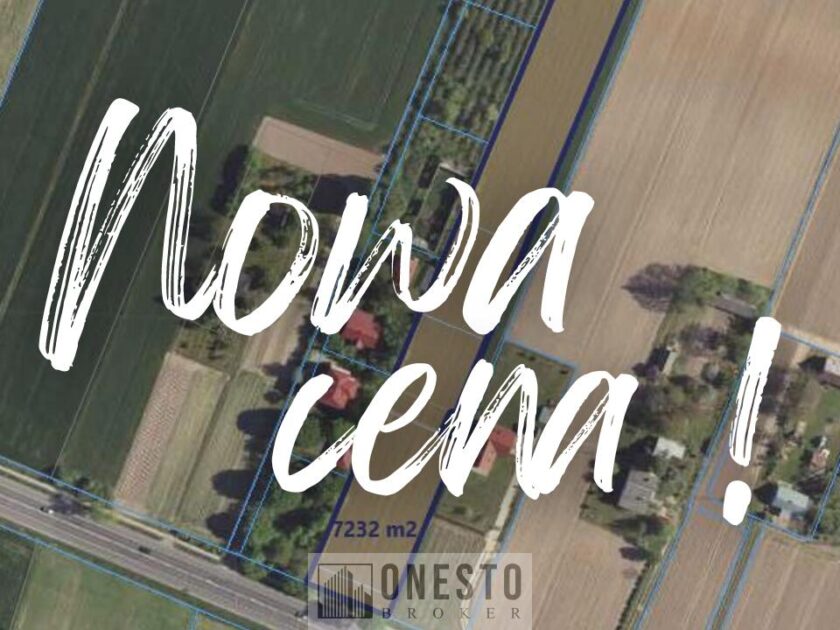 Działka na sprzedaż, Przybysławice, 7232m2